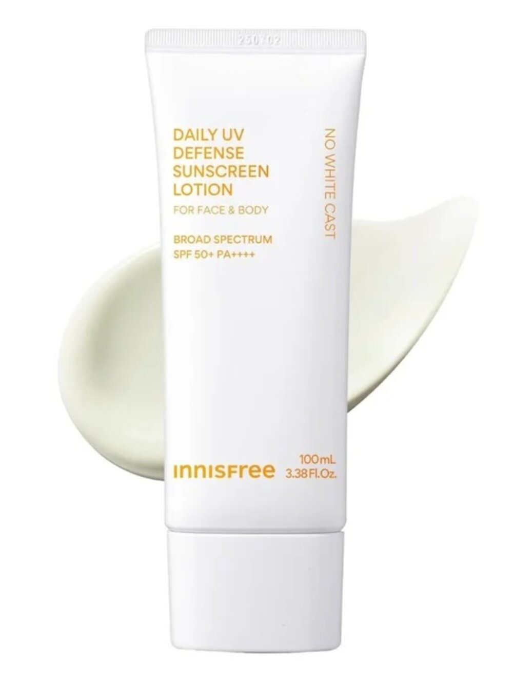 innisfree Daily UV Defence Sunscreen Lotion for Face & Body SPF 50+